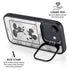 Disney Mickey Mouse Shape on Marble iPhone 16e Kickstand Case