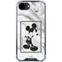 Disney Mickey Mouse Shape on Marble iPhone 16e Clear Case