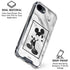 Disney Mickey Mouse Shape on Marble iPhone 16e Clear Case