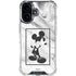 Disney Mickey Mouse Shape on Marble iPhone 17 Clear Case