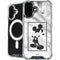 Disney Mickey Mouse Shape on Marble iPhone 17 MagSafe Case