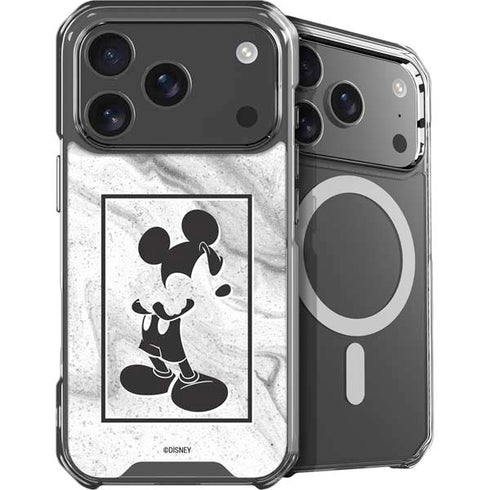 Disney Mickey Mouse Shape on Marble iPhone 18 Pro MagSafe Case