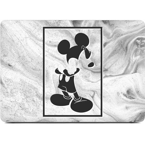 Disney Mickey Mouse Shape on Marble Apple MacBook Air Skin