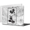 Disney Mickey Mouse Shape on Marble MacBook Pro 14in (2021-24) Case plus Skin