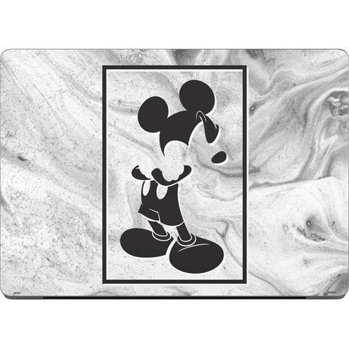 Disney Mickey Mouse Shape on Marble Apple MacBook Pro 14-inch Skin
