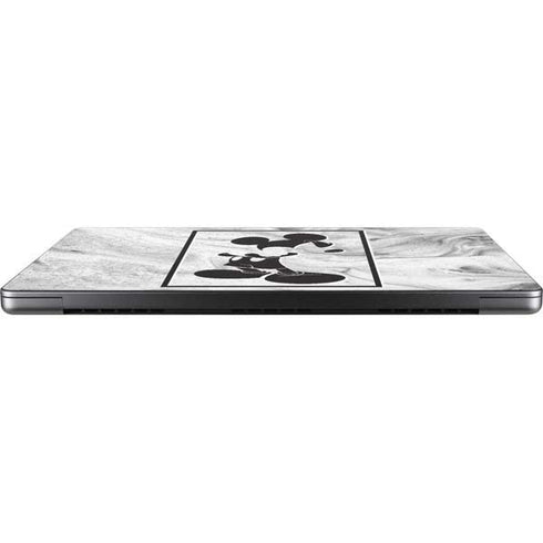 Disney Mickey Mouse Shape on Marble Apple MacBook Pro 14-inch Skin