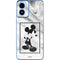 Disney Mickey Mouse Shape on Marble Moto G Play 4G (2024) Skin