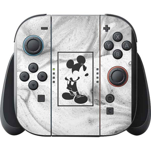 Disney Mickey Mouse Shape on Marble Nintendo Switch 2 (2025) with Joy-Con Skin