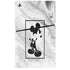 Disney Mickey Mouse Shape on Marble PS5 Slim Digital Edition Console Skin