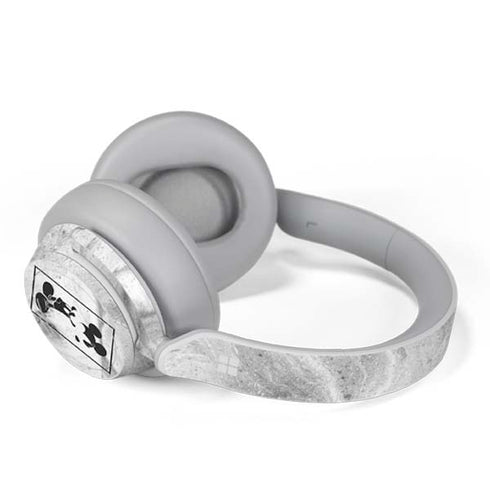 Disney Mickey Mouse Shape on Marble Surface Headphones Skin