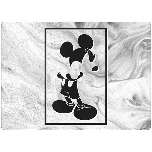 Disney Mickey Mouse Shape on Marble Surface Laptop 7 13.8in Skin