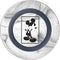 Disney Mickey Mouse Shape on Marble Wireless Charger Skin