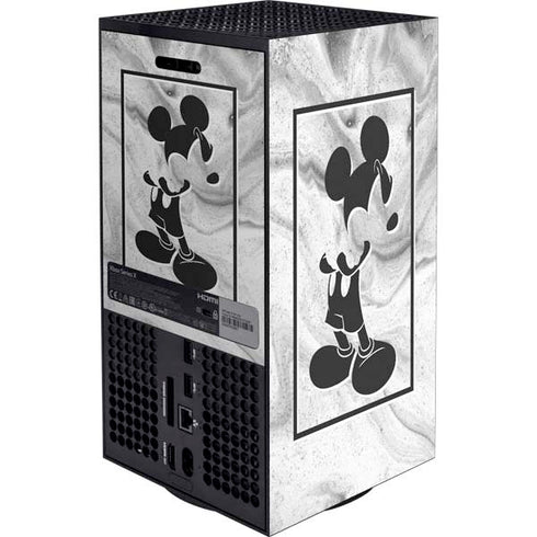 Disney Mickey Mouse Shape on Marble Xbox Series X Bundle Skin
