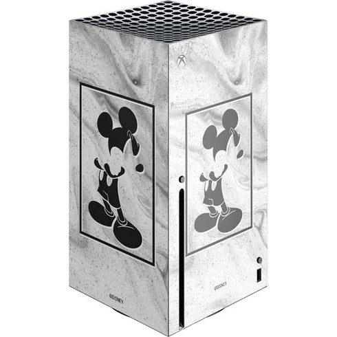 Disney Mickey Mouse Shape on Marble Xbox Series X Skins