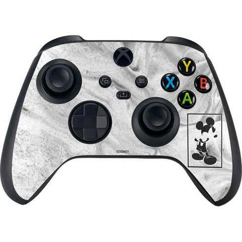Disney Mickey Mouse Shape on Marble Xbox Series X Skins