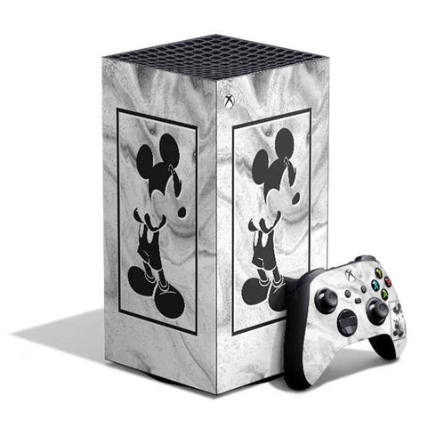 Disney Mickey Mouse Shape on Marble XBox Series X Digital Edition Bundle Skin