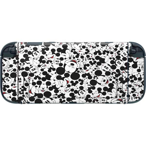 Disney Mickey Mouse Face Pattern Nintendo Switch 2 (2025) with Joy-Con Skin