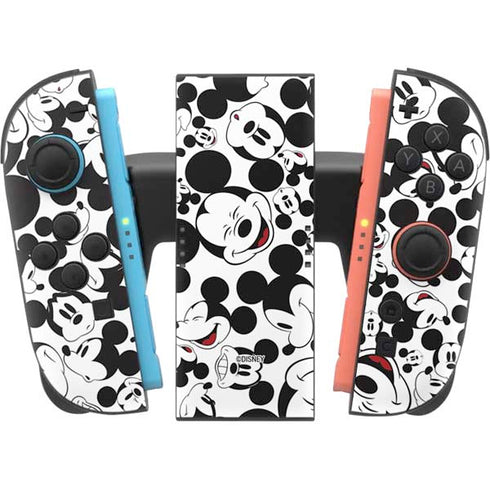 Disney Mickey Mouse Face Pattern Nintendo Switch 2 (2025) Joy-Con Controller Skin