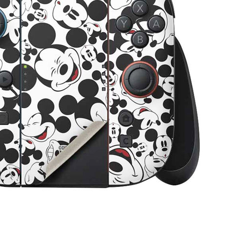 Disney Mickey Mouse Face Pattern Nintendo Switch 2 (2025) Joy-Con Controller Skin