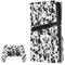 Disney Mickey Mouse Face Pattern PS5 Pro Disk Bundle Skin