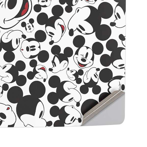 Disney Mickey Mouse Face Pattern PS5 Pro Disk Console Skin