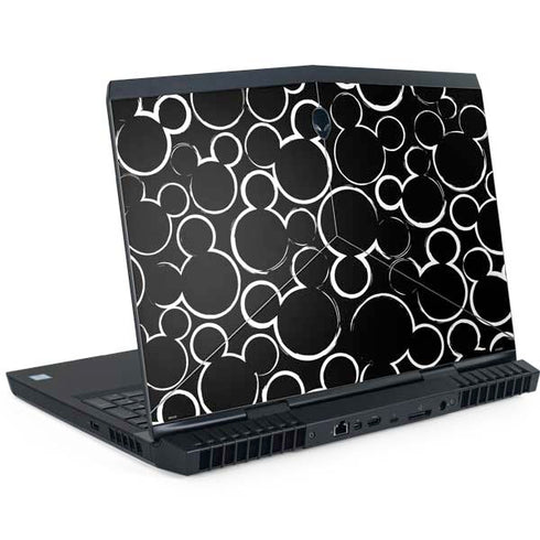 Disney Mickey Mouse Logo Pattern Dell Alienware Skin