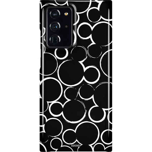 Disney Mickey Mouse Logo Pattern Galaxy Cases