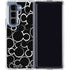 Disney Mickey Mouse Logo Pattern Galaxy Z Fold5 5G Clear Case