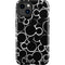 Disney Mickey Mouse Logo Pattern iPhone 15 Impact Case
