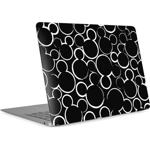 Disney Mickey Mouse Logo Pattern Apple MacBook Air Skin