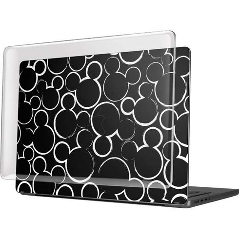 Disney Mickey Mouse Logo Pattern MacBook Pro 14in (2021-24) Case plus Skin