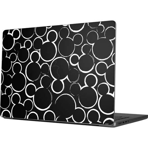 Disney Mickey Mouse Logo Pattern Apple MacBook Pro 14-inch Skin