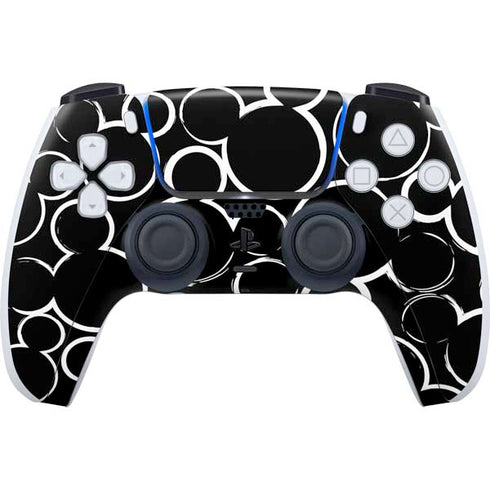 Disney Mickey Mouse Logo Pattern PlayStation PS5 Skins