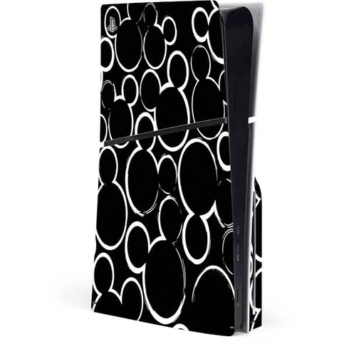 Disney Mickey Mouse Logo Pattern PlayStation PS5 Skins