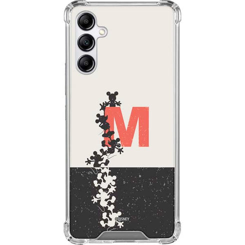 Disney Mickey Mouse Stacked Silhouette Split Gabb Phone 4 Clear Case