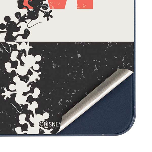 Disney Mickey Mouse Stacked Silhouette Split Galaxy A35 5G Skin