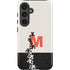 Disney Mickey Mouse Stacked Silhouette Split Galaxy S25 Plus Impact Case