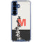 Disney Mickey Mouse Stacked Silhouette Split Galaxy S25 Plus Clear Case