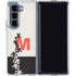 Disney Mickey Mouse Stacked Silhouette Split Galaxy Z Fold5 5G Clear Case