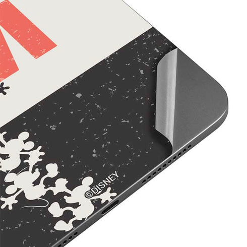 Disney Mickey Mouse Stacked Silhouette Split Apple iPad Mini Skin