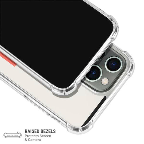 Disney Mickey Mouse Stacked Silhouette Split iPhone 15 Pro Max Clear Case