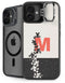 Disney Mickey Mouse Stacked Silhouette Split iPhone 16 Kickstand Case