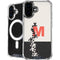 Disney Mickey Mouse Stacked Silhouette Split iPhone 16 MagSafe Case