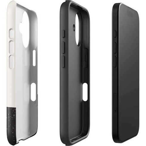 Disney Mickey Mouse Stacked Silhouette Split iPhone 16 Plus Impact Case