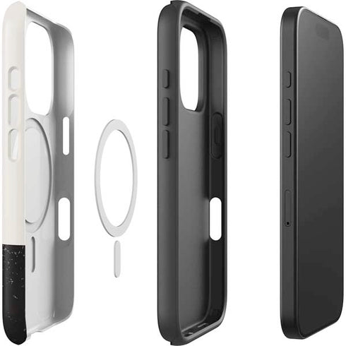 Disney Mickey Mouse Stacked Silhouette Split iPhone 16 Pro Magsafe Impact Case