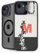 Disney Mickey Mouse Stacked Silhouette Split iPhone 16e Kickstand Case