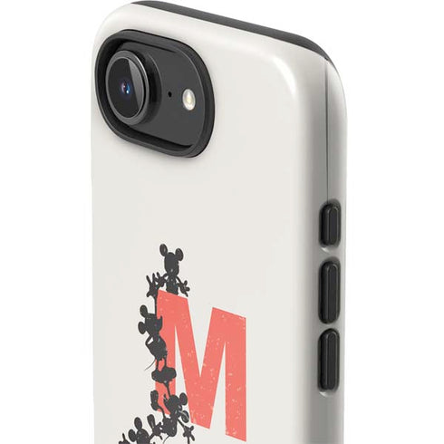 Disney Mickey Mouse Stacked Silhouette Split iPhone 16e Impact Case
