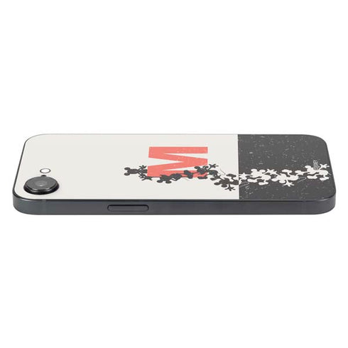 Disney Mickey Mouse Stacked Silhouette Split iPhone 16e Skin