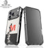 Disney Mickey Mouse Stacked Silhouette Split iPhone 18 Pro Clear Case