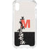 Disney Mickey Mouse Stacked Silhouette Split iPhone XS Clear Case